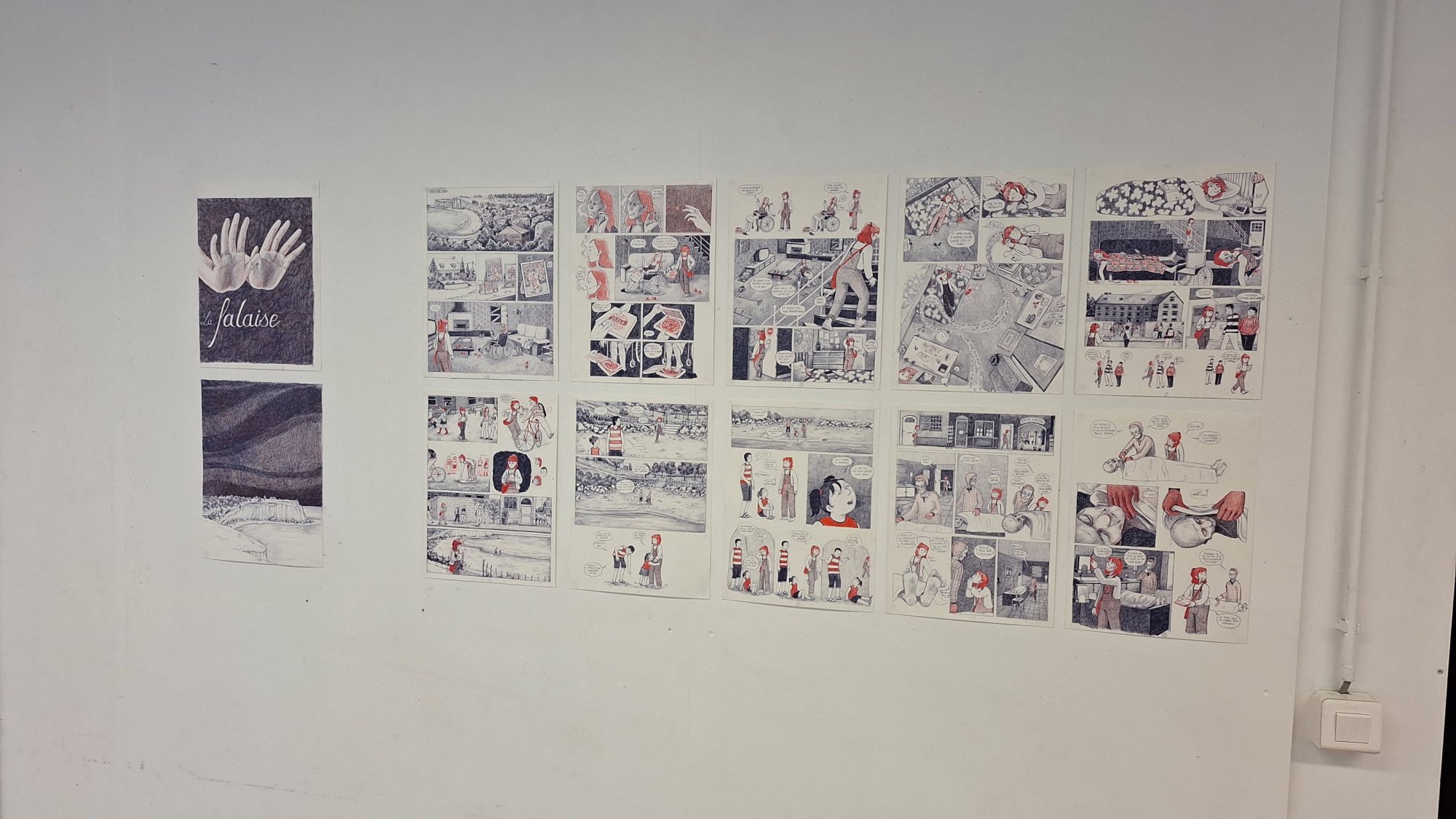 Cylia Colon - La falaise 