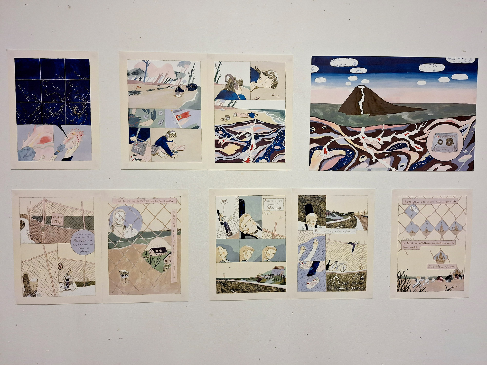 Song of fish and chips girls, Astrid Anquetin