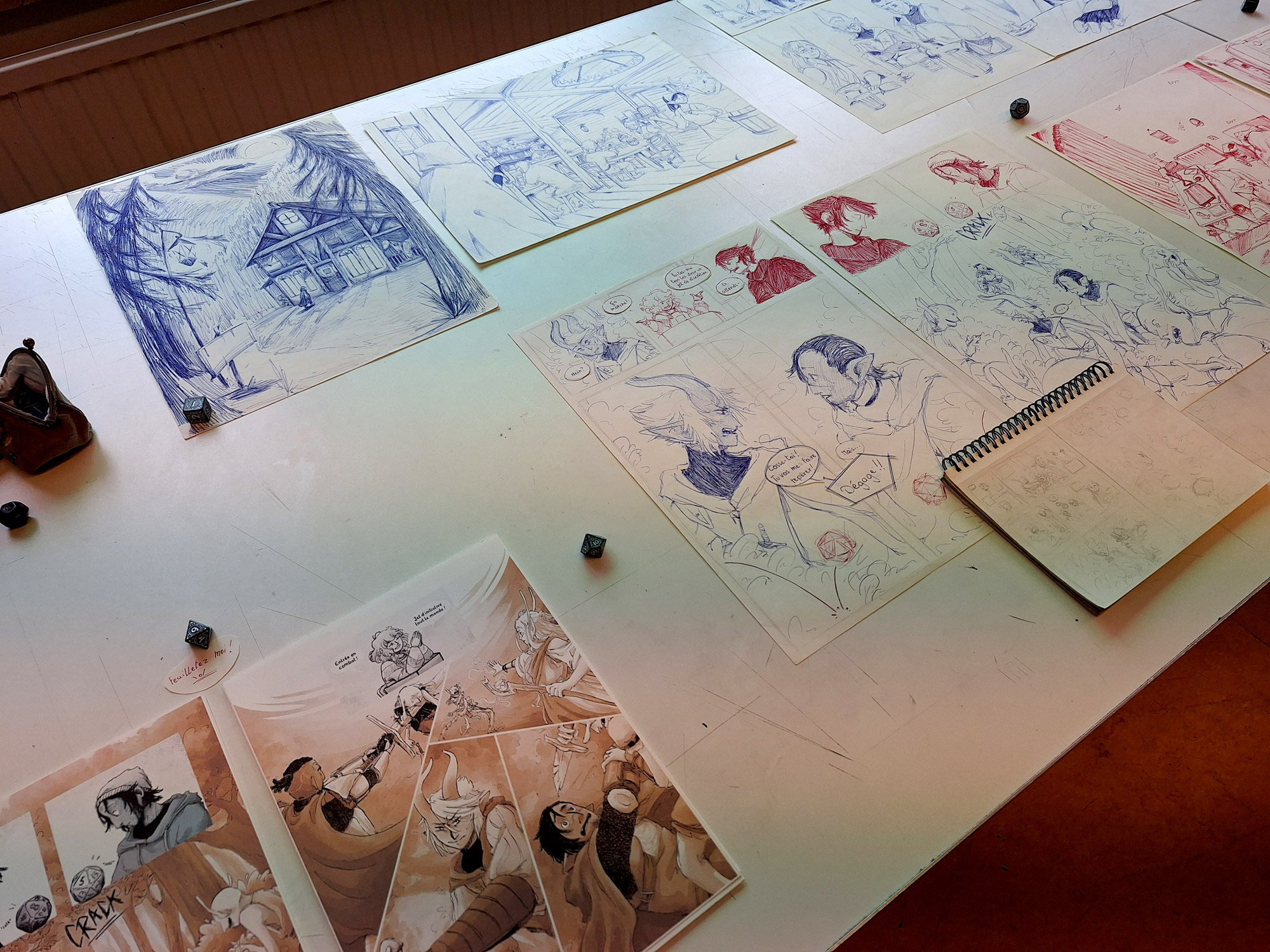 La Quête de l’épée maudite, Chris Courteille