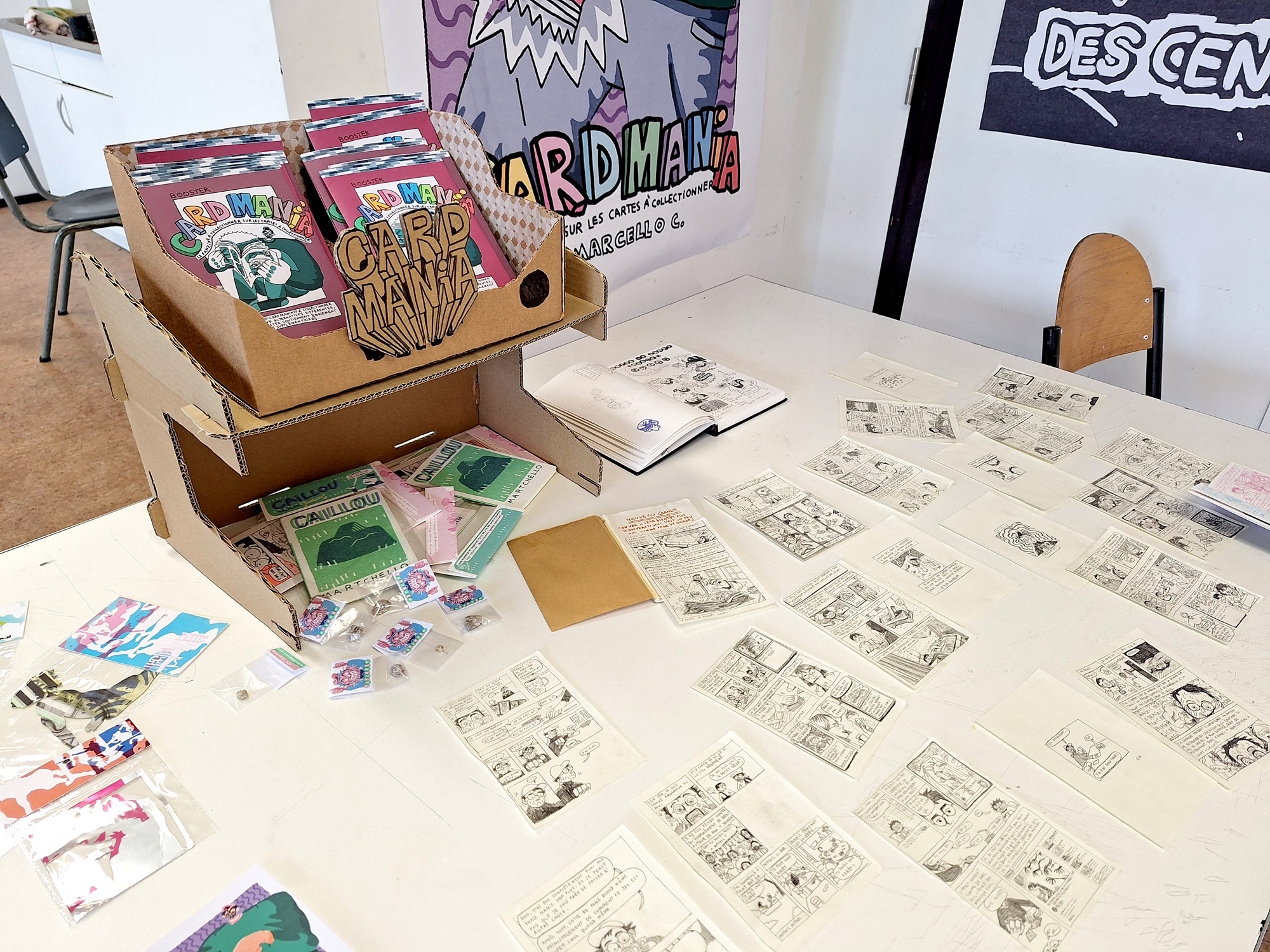 Des Cendres, Marcello Caiti