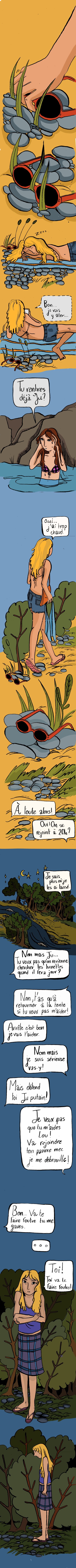 Chagrin de vacances,  Emmanuelle ,  page 6