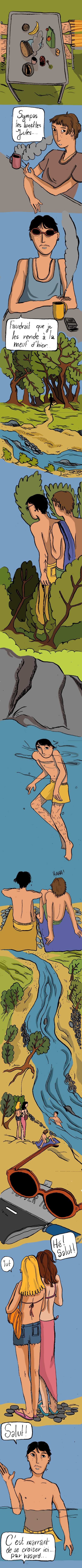 Chagrin de vacances,  Emmanuelle ,  page 4