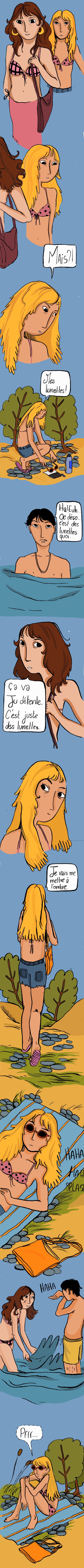 Chagrin de vacances,  Emmanuelle ,  page 5