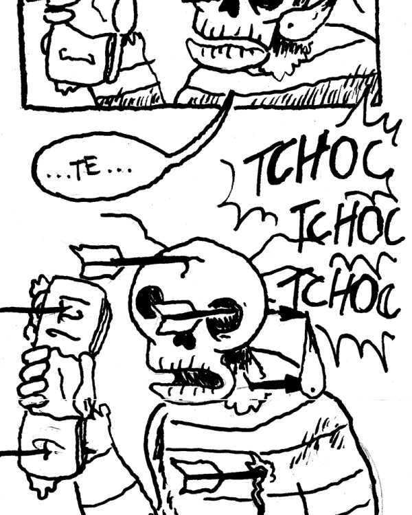 Luc-Michel Stieleman contre les zombis,  Jojo Prado,  page 57