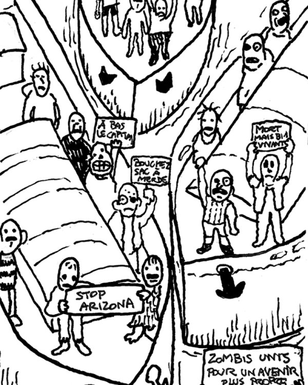 Luc-Michel Stieleman contre les zombis,  Jojo Prado,  page 31