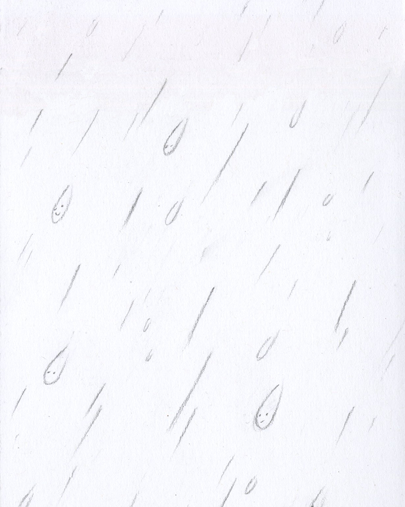 La ville piégée par la pluie (non-achevé),  YUNWEN HU,  page 2