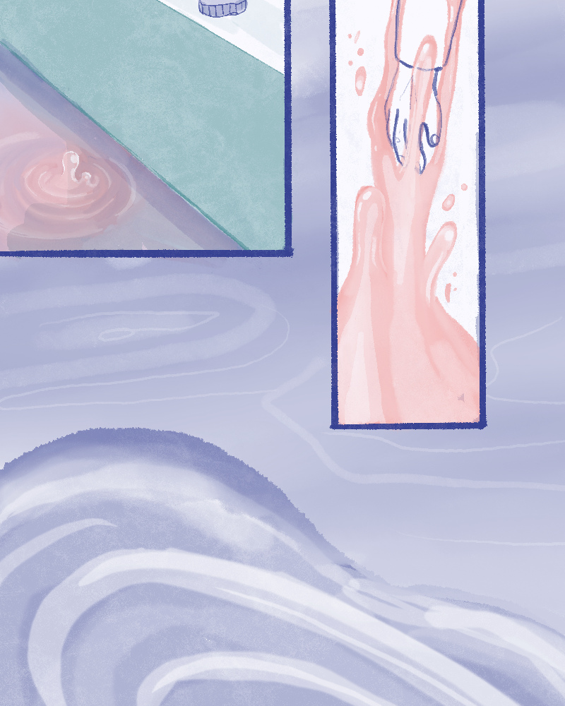 Baignade à tes côtés,  Elise Piette,  page 8