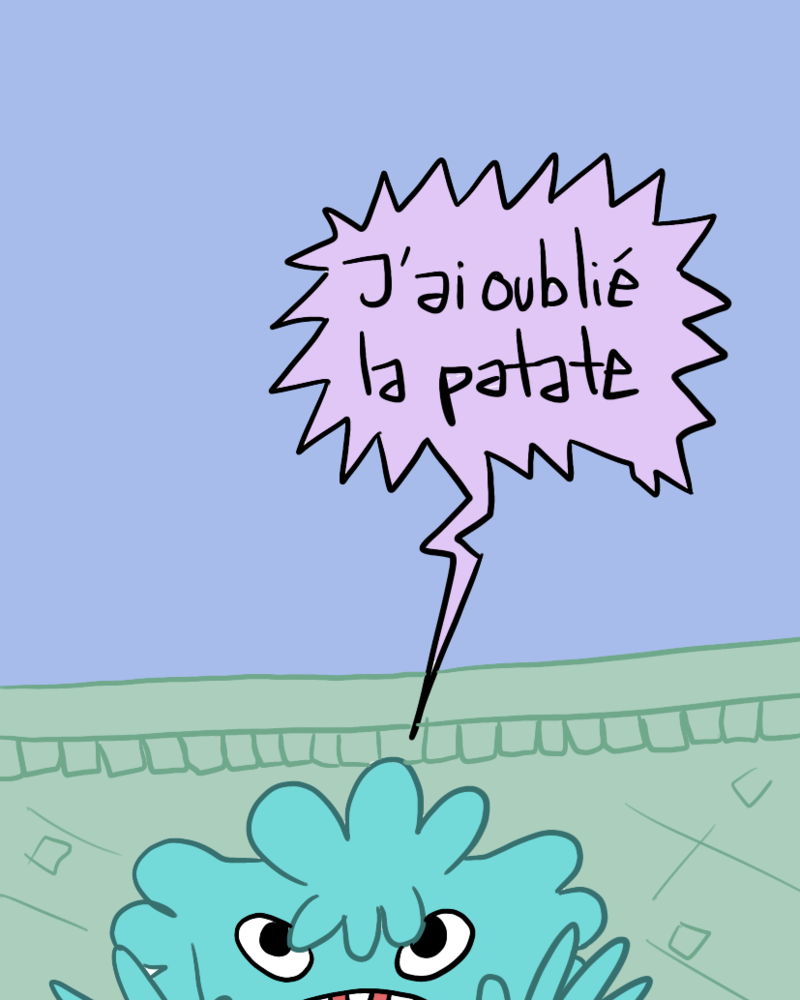 La patate magique,  Naomi Rivier,  page 7