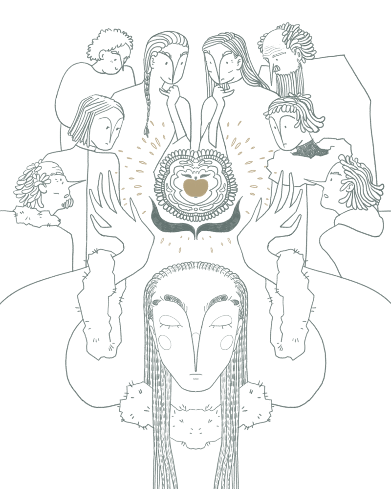 Invîye, le fruit et la rivière,  Dekimpe Pauline,  page 25