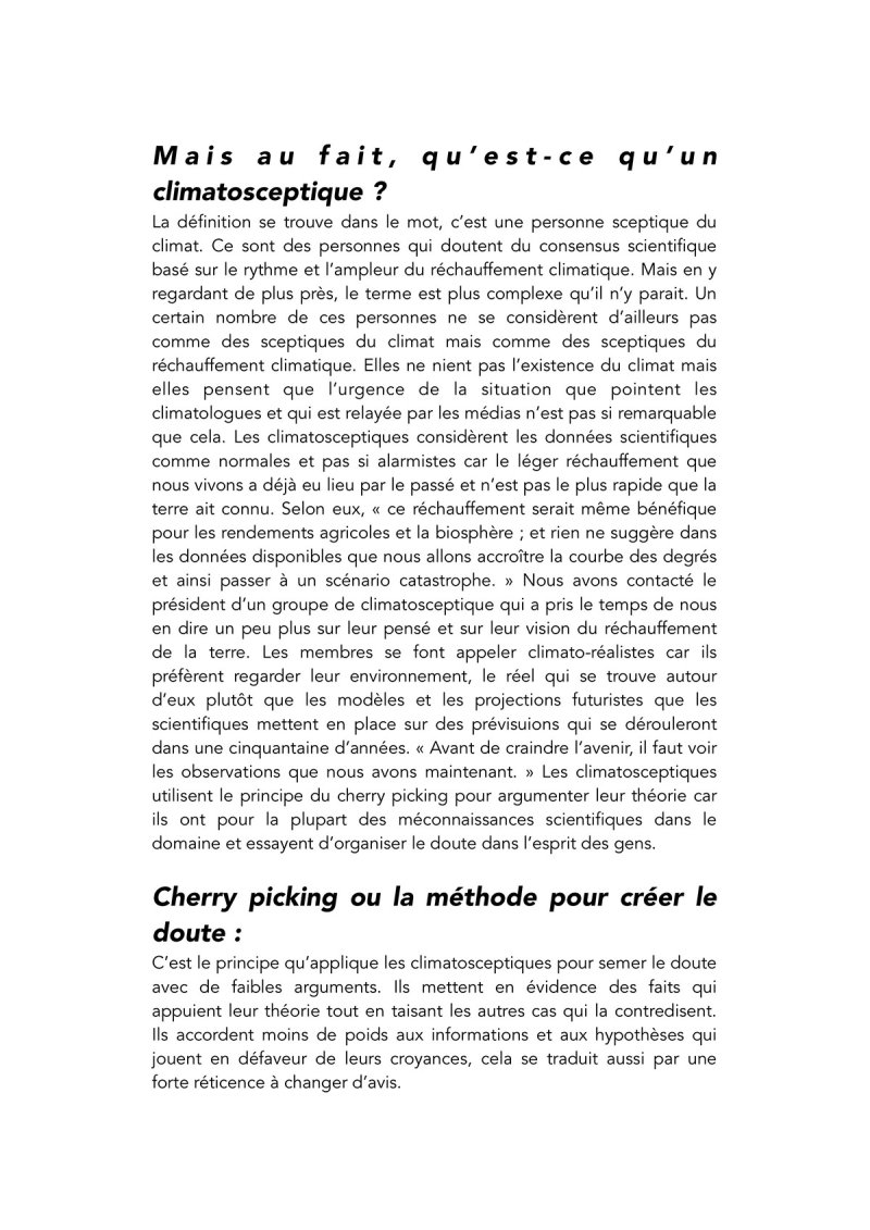 Mais au fait, qu’est-ce qu’un Climatosceptique ?,  Nittaya Phayakhuan (ESA), Déborah Baldewyns (ULB)	,  page 11