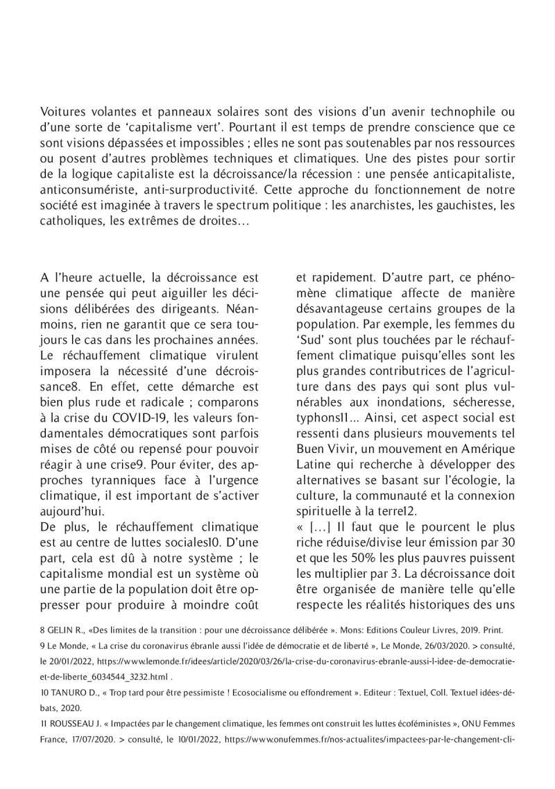 Croissance infinie,  Alice Bernardin (ESA), Leyna Ekblad (ULB),  page 12