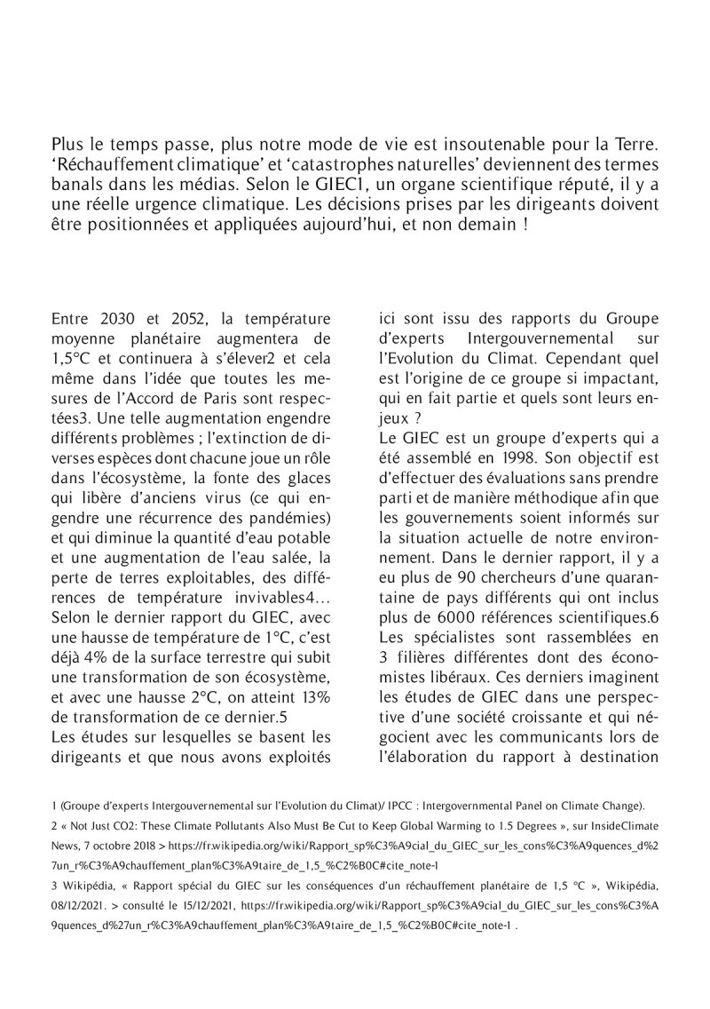 Croissance infinie,  Alice Bernardin (ESA), Leyna Ekblad (ULB),  page 2