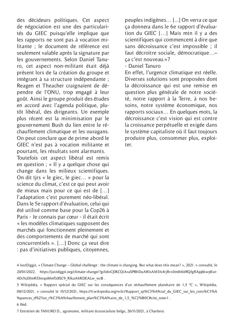 Croissance infinie,  Alice Bernardin (ESA), Leyna Ekblad (ULB),  page 3