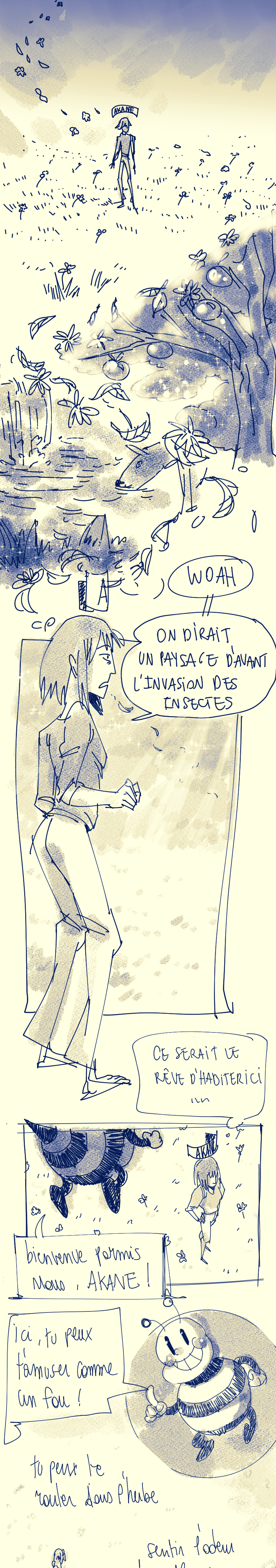 Les crickets,  Valeria,  page 4