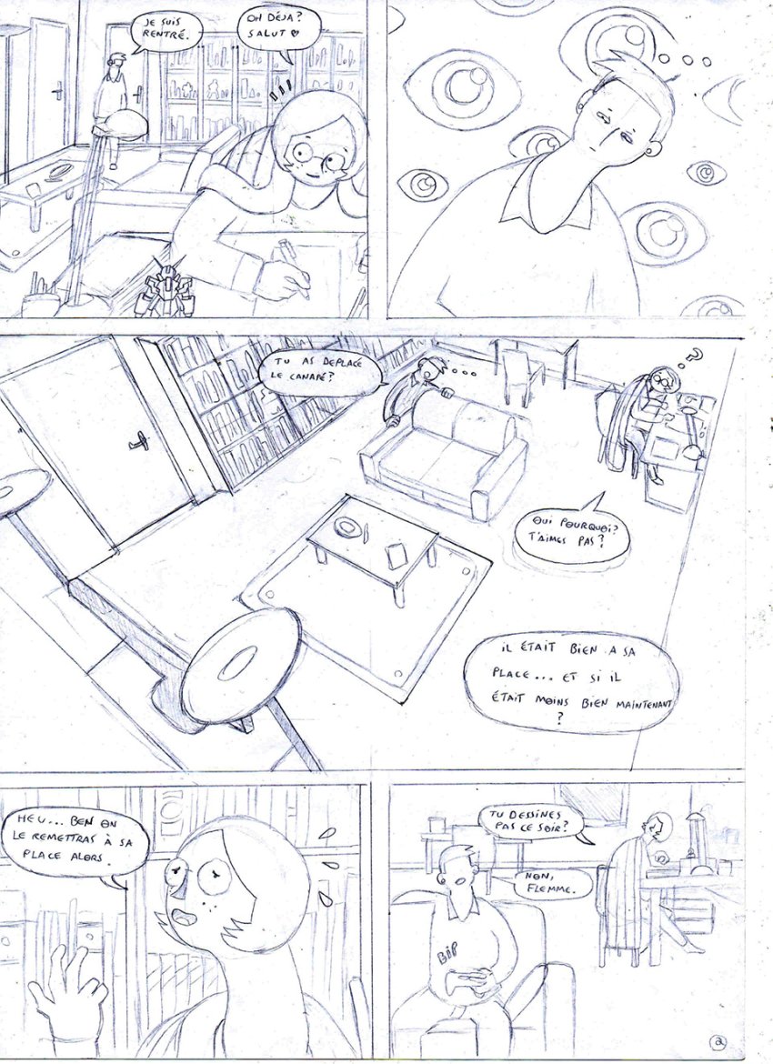 Entre les planches,  Corto Mathays,  page 3